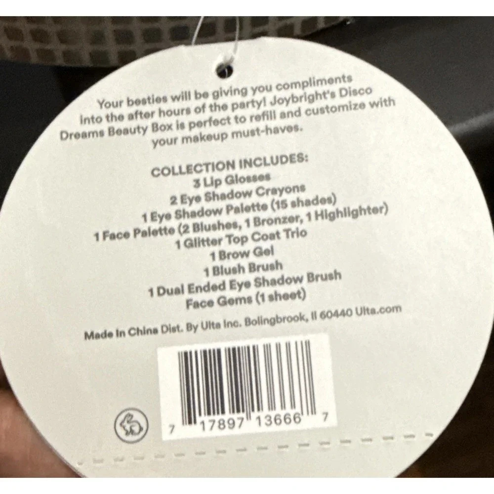 ULTA Make-Up Box  Disco Dream, Make-up Case & 33 pc cosmetic collection